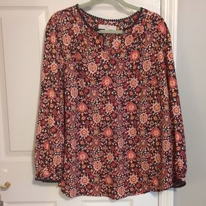 Gorgeous LOFT Plus Dressy Fall/Winter Blouse 18W 18